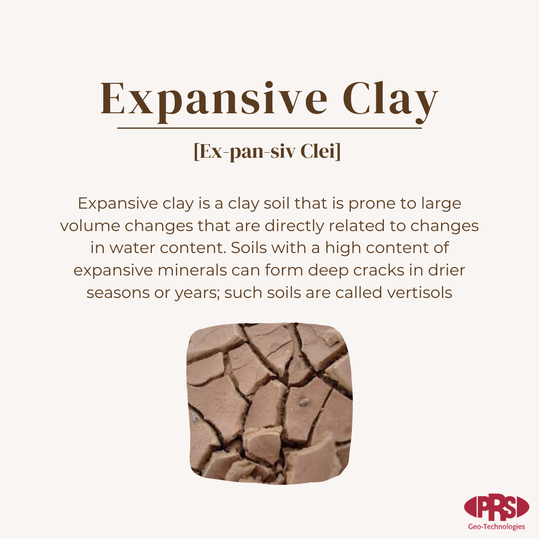 RR-Potential Problems with highly expansive clays